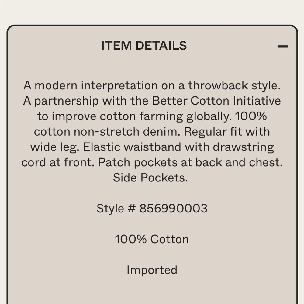 Levi’s Wide Leg Denim Jumpsuit - Picture 11 of 12